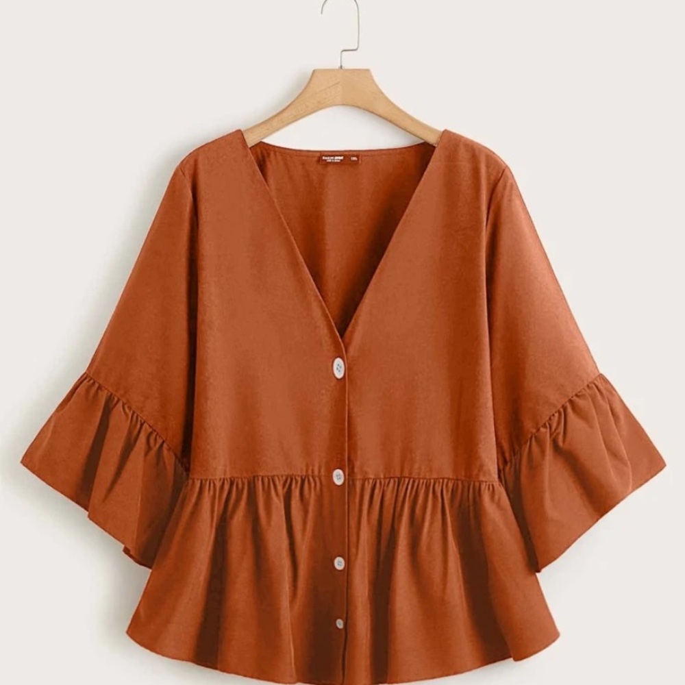 Cute half sleeve shirt
